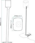 Flexson | Floor Stand for Sonos One/Play1 |  Wit