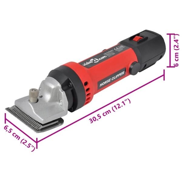 6-delige - Paardentondeuseset - 550W