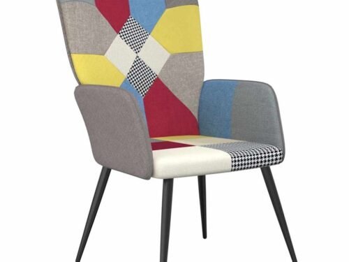 relaxstoel Patchwork stof