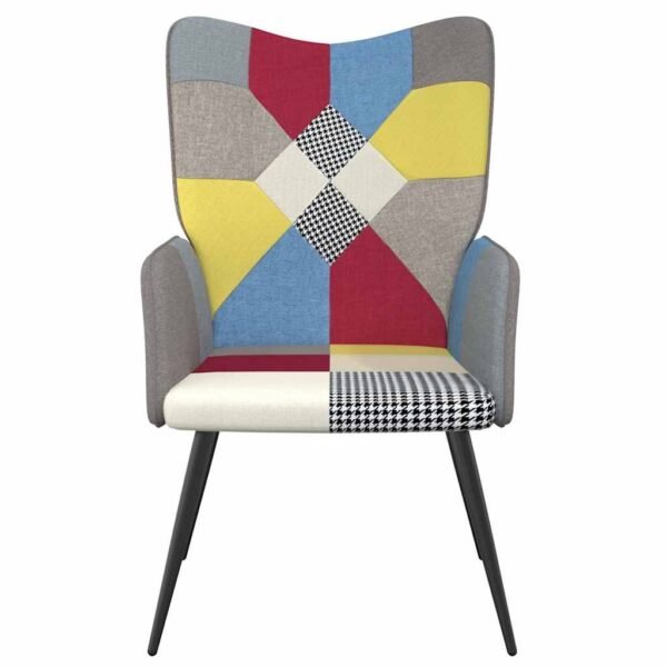 Relaxstoel patchwork stof
