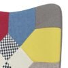 Relaxstoel patchwork stof