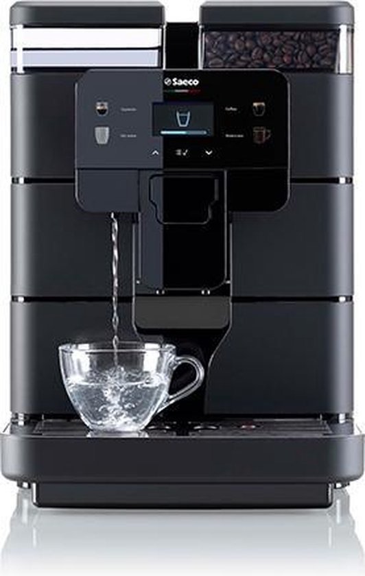 SAECO NEW ROYAL BLACK HALF AUTOMATISCH ESPRESSOMACHINE