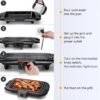 Aigostar Tasty 30ICK – Grillplaat 2000W – Bakplaat – Teppanyaki – Tafelgrill – bbq