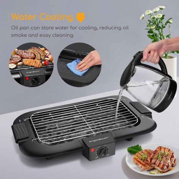 Aigostar Tasty 30ICK – Grillplaat 2000W – Bakplaat – Teppanyaki – Tafelgrill – bbq