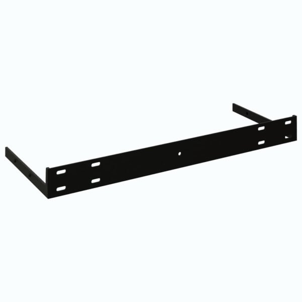 Wandschappen - zwevend 4 st - 60x23,5x3,8 cm - MDF - betongrijs