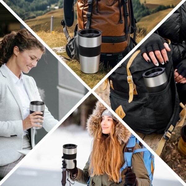 aigostar 302fx koffiemachine 55 Aigostar 302FX - Koffiezetapparaat - Filterkoffie - 0.42 l - thermosbeker - Timer schakelaar - 750W - RVS/Zwart