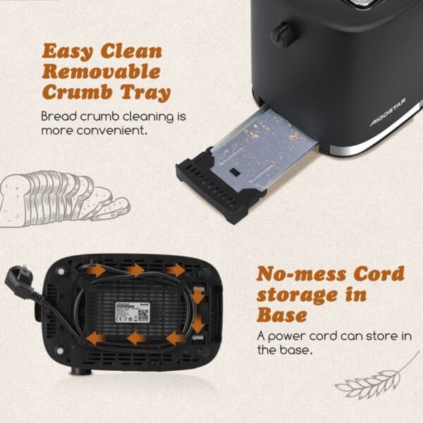 aigostar 30j4r broodrooster 106 Aigostar 30J4R - Broodrooster