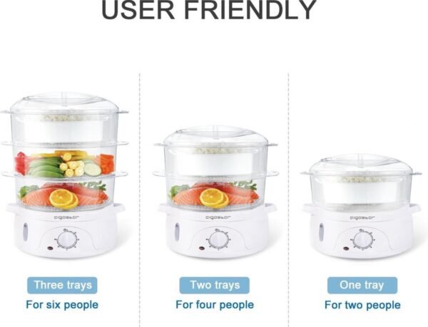 aigostar fitfoodie 30cfo 58 Aigostar Fitfoodie 30CFO - Stoomkoker 9L