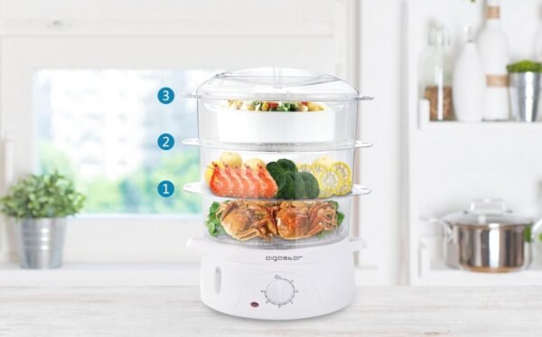 aigostar fitfoodie 30cfo 64 Aigostar Fitfoodie 30CFO - Stoomkoker 9L