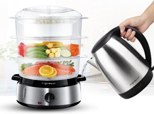 Aigostar Fitfoodie 30INA - Stoomkoker 9L