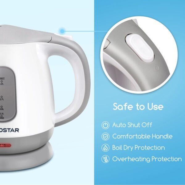 aigostar juliet waterkoker 41 Aigostar Juliet 30HIO - Elektronische Waterkoker - 1 liter - Wit/grijs