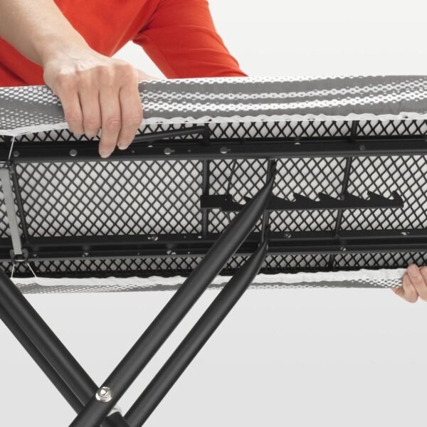 Brabantia Strijkplank B voor Strijkijzer 21 Brabantia Strijkplank B - voor Strijkijzer - 124 x 38 cm - Titan Oval