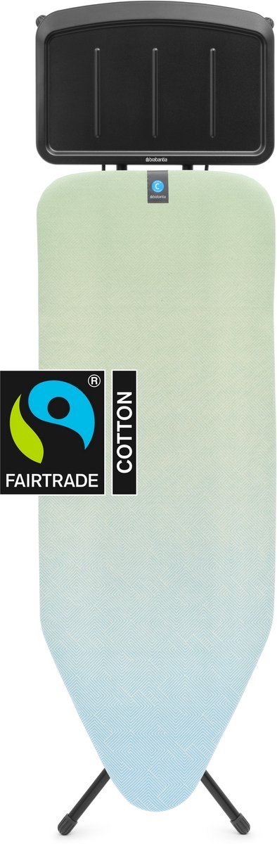 Brabantia Strijkplank C - voor Stoomgenerator 3 Brabantia Strijkplank C - voor Stoomgenerator - 124 x 45 cm - Soothing Sea