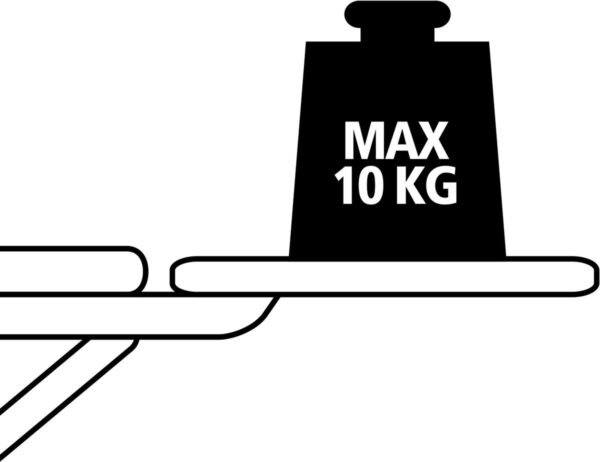 Brabantia Strijkplank C - voor Stoomgenerator 6 Brabantia Strijkplank C - voor Stoomgenerator - 124 x 45 cm - Soothing Sea