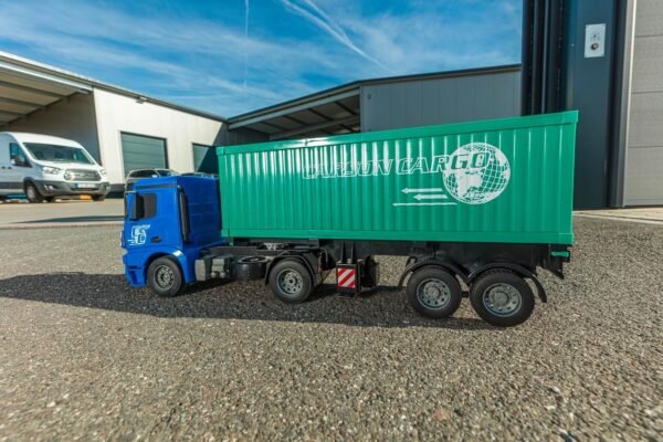 Carson MB Arocs rc truck 10 Carson 500907671 1:20 MB Arocs met 100% RTR container - RC voertuig, vrachtwagen met geluids- en lichtfuncties