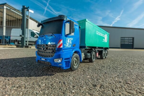Carson MB Arocs rc truck 11 Carson 500907671 1:20 MB Arocs met 100% RTR container - RC voertuig, vrachtwagen met geluids- en lichtfuncties