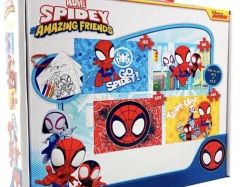 Disney Junior - Marvel - Spidey and his Amazing Friends - 4 Puzzels