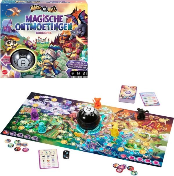 Games magic 8 ball 29 Mattel Games Magic 8 Ball Magische Ontmoetingen - Familie bordspel