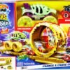 Hot Wheels Monster Trucks Monstertrucks - Racen en achtervolgen 47 Hot Wheels Power Smashers monstertruckbaan racen & achtervolgen