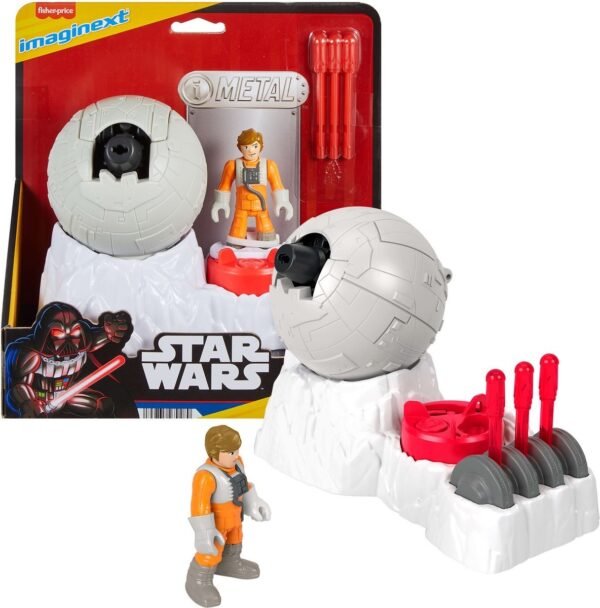 Mattel Star Wars speelgoed Imaginext Rebel Base Cannon blaster