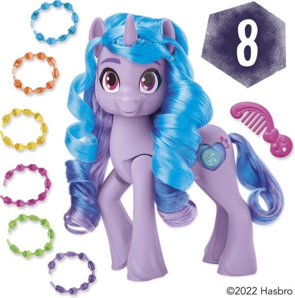 My Little Pony - See You Sparkle: Izzy Moonbow - Speelfiguur 8 My Little Pony - See You Sparkle: Izzy Moonbow - Speelfiguur