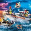 PLAYMOBIL City Action Redding op zee: brandbestrijdingsmissie met reddingskruiser - 70140 58 PLAYMOBIL City Action Redding op zee: brandbestrijdingsmissie met reddingskruiser - 70140