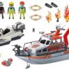 PLAYMOBIL City Action Redding op zee: brandbestrijdingsmissie met reddingskruiser - 70140 61 PLAYMOBIL City Action Redding op zee: brandbestrijdingsmissie met reddingskruiser - 70140