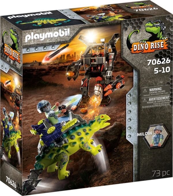 PLAYMOBIL Dino Rise Saichania: verdediging van de vechtersbazen - 70626 26 PLAYMOBIL Dino Rise Saichania: verdediging van de vechtersbazen - 70626