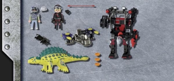 PLAYMOBIL Dino Rise Saichania: verdediging van de vechtersbazen - 70626 35 PLAYMOBIL Dino Rise Saichania: verdediging van de vechtersbazen - 70626