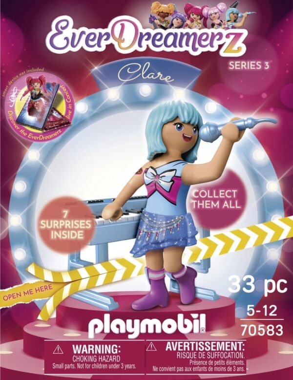 PLAYMOBIL EverDreamerz Clare - Music World - 70583 187 PLAYMOBIL EverDreamerz Clare - Music World - 70583