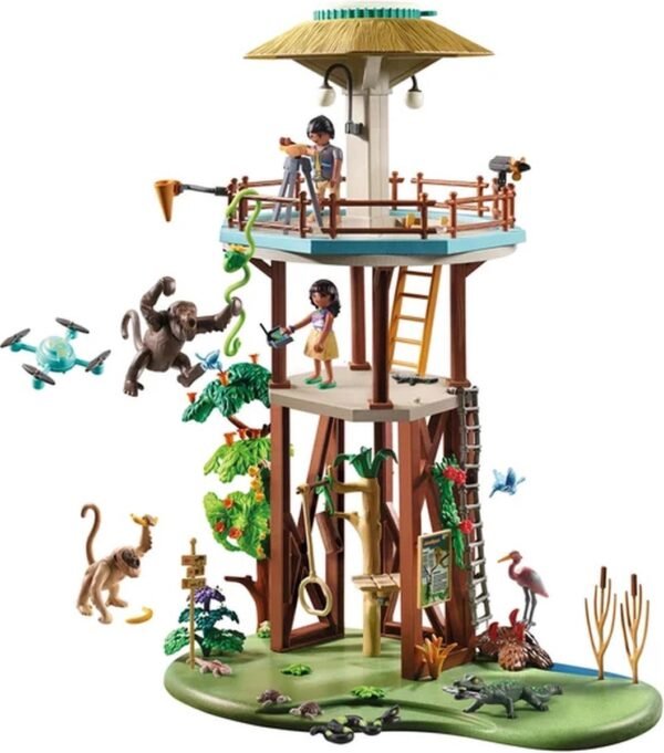 PLAYMOBIL Wiltopia Onderzoeksstation met kompas - 71008 104 PLAYMOBIL Wiltopia Onderzoeksstation met kompas - 71008