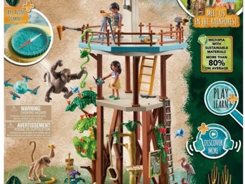 PLAYMOBIL Wiltopia Onderzoeksstation met kompas - 71008