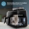 Philips 5000 Series Dual Basket Airfryer - NA551/00 - Stoomfunctie - Dubbele Mand - 9L - Tot 6 Personen