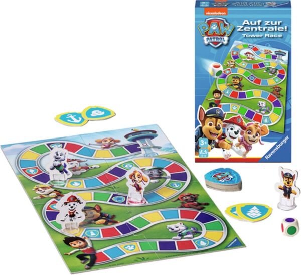 Ravensburger Paw Patrol Race the tower! - Pocketspel 153 Ravensburger Paw Patrol Race the tower! - Pocketspel