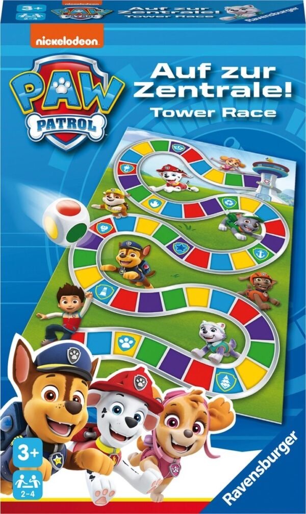 Ravensburger Paw Patrol Race the tower! - Pocketspel 154 Ravensburger Paw Patrol Race the tower! - Pocketspel