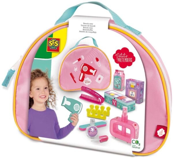SES - Petits Pretenders - Beauty case - met fohn, en beauty verpakkingen