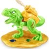 Smashers Dino Island Reuzenschedel Goud - Grijze Dino van ZURU