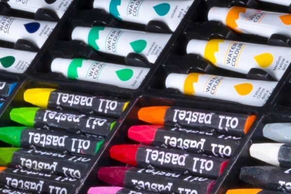 artico tekendoos 57 Artico 145-Delige Tekendoos/ Schilderset - in Houten Koffer - Aquarel - Verf, Krijt, Stiften, Kleurpotloden en Toebehoren