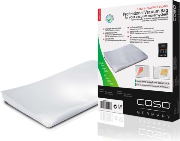 CASO 1218 - 25 stuks Vacumeerzakken 40x60 cm