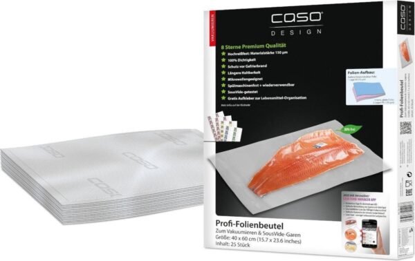 CASO 1218 - 25 stuks Vacumeerzakken 40x60 cm