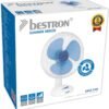 Bestron tafelventilator wit 35 cm / 40 Watt