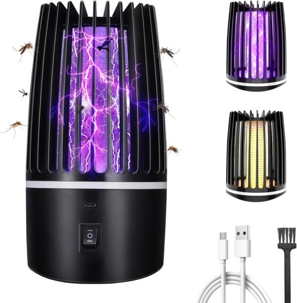 Insectenvernietiger, 4000 mAh, elektrische muggenlamp