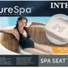Intex - Zwembadaccessoires - Spa Zitting - Anti Slip 19 Intex - Zwembadaccessoires - Spa Zitting - Anti Slip - Ideaal voor zwembad of spa - 47 x 36 x 22 cm inclusief reparatiesetje